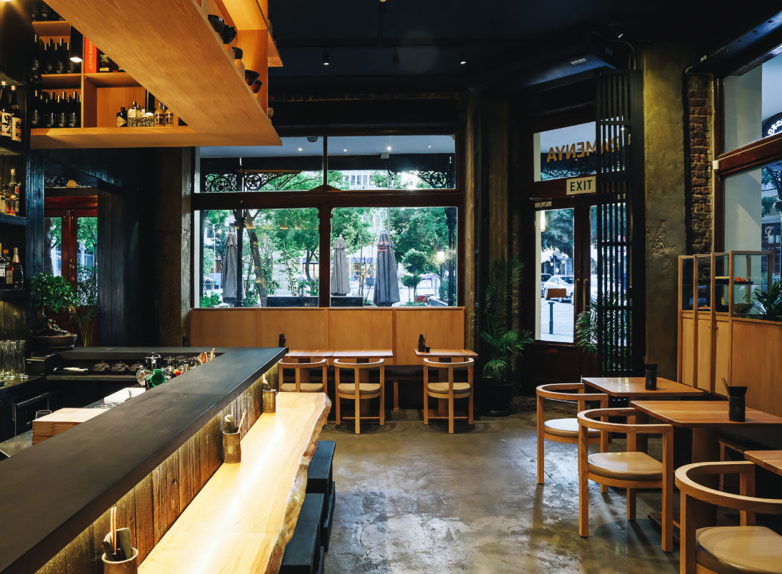 Ramenhead Restaurant Seating