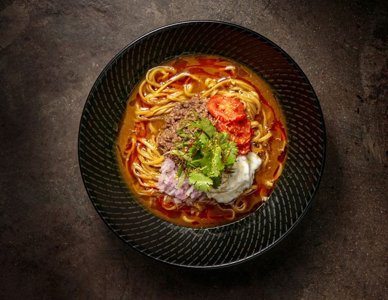 Lamb tantanmen at Ramenhead